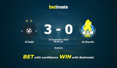 Soi kèo Al Sadd vs Al Gharafa, Tỷ lệ & Mẹo cá cược 15/09/2023