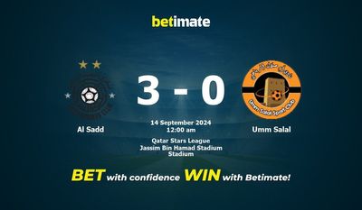 Dự đoán Al Sadd vs Umm Salal, Tỷ lệ cược & Mẹo cá cược 09/13/2024