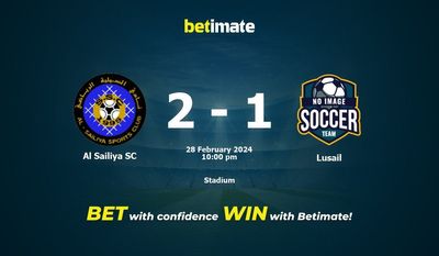 Dự đoán Al Sailiya SC vs Lusail, Tỷ lệ & Mẹo cá cược 28/02/2024