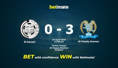 Dự đoán Al-Sareeh vs Al-Faisaly Amman, Tỷ lệ cược & Mẹo cá cược 25/04/2025