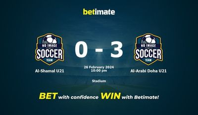 Dự đoán Al-Shamal U21 vs Al-Arabi Doha U21, tỷ lệ và tip cá cược 26/02/2024