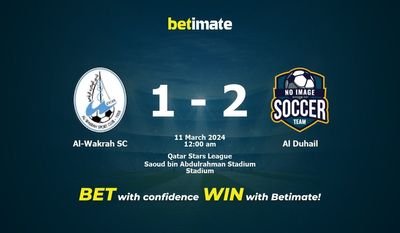 Dự đoán Al-Wakrah SC vs Al Duhail, Tỷ lệ & Mẹo cá cược 06/03/2024