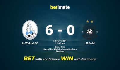 Dự đoán Al-Wakrah SC vs Al Sadd, Tỷ lệ & Mẹo cá cược 13/05/2024