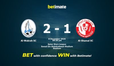 Dự đoán Al-Wakrah SC vs Al-Shamal SC, Tỷ lệ cược & Mẹo cá cược 12/08/2024