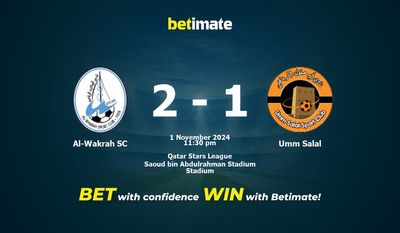Dự đoán Al-Wakrah SC vs Umm Salal, Tỷ lệ cược & Mẹo cá cược 11/01/2024