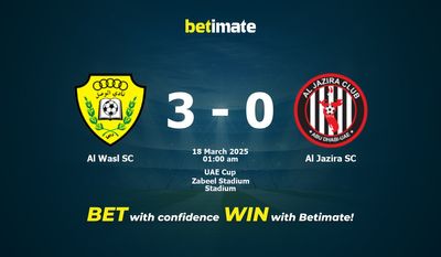 Dự đoán Al Wasl SC vs Al Jazira SC, Tỷ lệ cược & Mẹo cá cược 17/03/2025