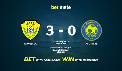 Dự đoán Al Wasl SC vs Al Urooba, Tỷ lệ cược & Mẹo cá cược 01/06/2025