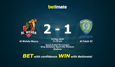 Dự đoán, Tỷ lệ cược & Mẹo cá cược Al Wehda Mecca vs Al Fateh SC 05/10/2025
