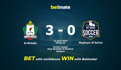 Soi kèo Al-Wehdat vs Moghayer Al Sarhan, Tỷ lệ & Mẹo cá cược 22/04/2025