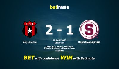 Dự đoán Alajuelense vs Deportivo Saprissa, tỷ lệ và tip cá cược 22/04/2025