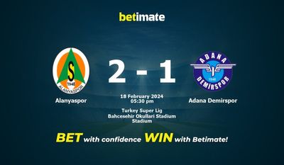 Dự đoán Alanyaspor vs Adana Demirspor, Tỷ lệ & Mẹo cá cược 18/02/2024