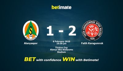 Dự đoán Alanyaspor vs Fatih Karagumruk, tỷ lệ và tip cá cược 06/02/2025