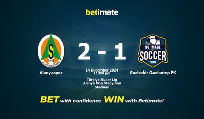 Dự đoán Alanyaspor vs Gazisehir Gaziantep FK, tỷ lệ và mẹo cá cược 14/12/2024