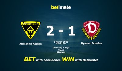 Dự đoán Alemannia Aachen vs Dynamo Dresden, Tỷ lệ cược & Mẹo cá cược 03/08/2025