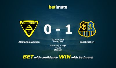 Dự đoán Alemannia Aachen vs Saarbrucken, Tỷ lệ cược & Mẹo cá cược 05/10/2025