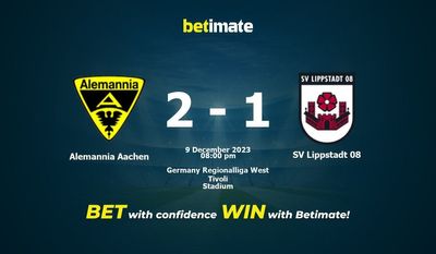 Soi kèo Alemannia Aachen vs SV Lippstadt 08, Tỷ lệ & Mẹo cá cược 09/12/2023