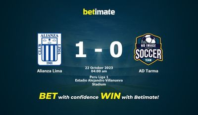 Dự đoán Alianza Lima vs AD Tarma, Tỷ lệ & Mẹo cá cược 21/10/2023