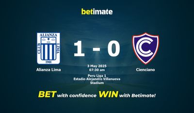 Dự đoán Alianza Lima vs Cienciano, Tỷ lệ & Mẹo cá cược 03/05/2025