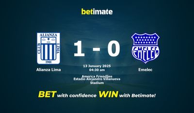 Dự đoán Alianza Lima vs Emelec, Tỷ lệ cược & Mẹo cá cược 01/12/2025