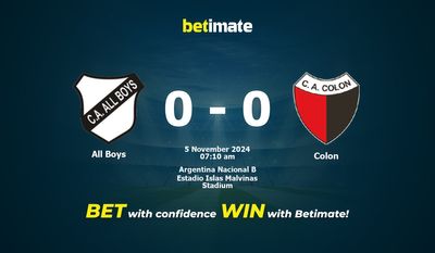 Dự đoán All Boys vs Colon, Tỷ lệ cược & Mẹo cá cược 11/05/2024