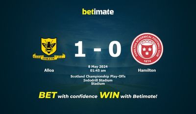 Soi kèo Alloa vs Hamilton, Tỷ lệ & Mẹo cá cược 07/05/2024