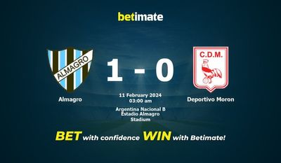 Dự đoán, tỷ lệ và mẹo cá cược Almagro vs Deportivo Moron 10/02/2024