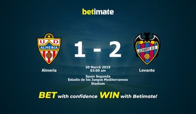 Dự đoán Almeria vs Levante, Tỷ lệ cược & Mẹo cá cược 29/03/2025
