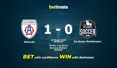 Nhận định, soi kèo Altinordu vs Karakopru Belediyespor ngày 26/03/2025