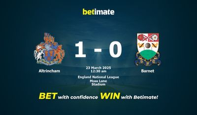 Dự đoán Altrincham vs Barnet, Tỷ lệ cược & Mẹo cá cược 22/03/2025