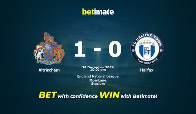 Dự đoán Altrincham vs Halifax, Tỷ lệ cược & Mẹo cá cược 26/12/2024
