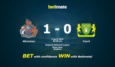 Dự đoán Altrincham vs Yeovil, Tỷ lệ cược & Mẹo cá cược 04/05/2025