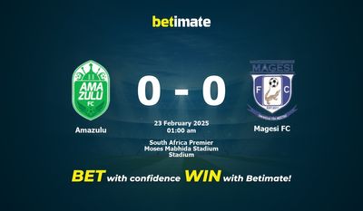 Dự đoán, Tỷ lệ cược và Mẹo cá cược Amazulu vs Magesi FC 22/02/2025