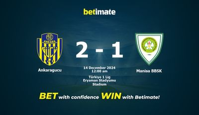 Dự đoán, tỷ lệ và tip cá cược Ankaragucu vs Manisa BBSK 13/12/2024