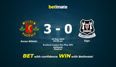 Dự đoán Annan Athletic vs Elgin, Tỷ lệ cược & Mẹo cá cược 05/10/2025