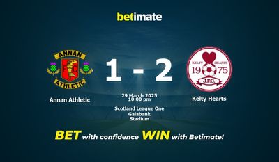 Dự đoán Annan Athletic vs Kelty Hearts, Tỷ lệ cược & Mẹo cá cược 29/03/2025