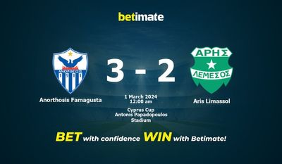 Dự đoán Anorthosis Famagusta vs Aris Limassol, Tỷ lệ & Mẹo cá cược 29/02/2024