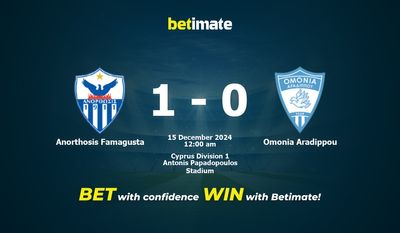 Dự đoán Anorthosis Famagusta vs Omonia Aradippou, Tỷ lệ & Mẹo cá cược 14/12/2024
