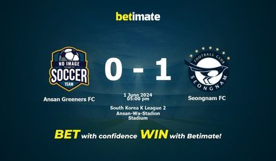 Soi kèo Ansan Greeners FC vs Seongnam FC, tỷ lệ và tip cá cược 01/06/2024
