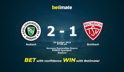 Soi kèo Ansbach vs Buchbach, tỷ lệ & tip cá cược 28/10/2023