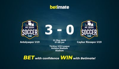 Dự đoán Antalyaspor U19 vs Caykur Rizespor U19, tỷ lệ và tip cá cược 21/05/2025