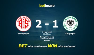 Soi kèo Antalyaspor vs Konyaspor, Tỷ lệ & Mẹo cá cược 02/05/2025