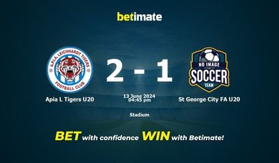 Dự đoán Apia L Tigers U20 vs St George City FA U20, tỷ lệ và tip cá cược 13/06/2024