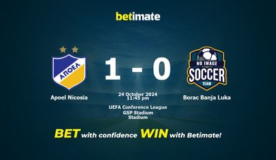 Dự đoán APOEL Nicosia vs Borac Banja Luka, Tỷ lệ cược & Mẹo cá cược 24/10/2024