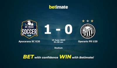 Soi kèo dự đoán Apucarana SC U20 vs Operario PR U20 14/06/2023