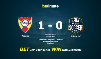 Dự đoán Aragua vs Bolivar SC, Tỷ lệ cược & Mẹo cá cược 20/04/2025
