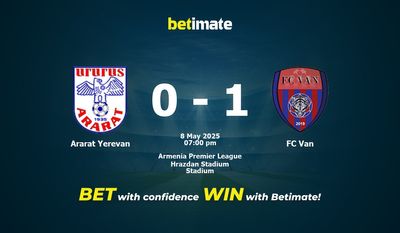 Dự đoán Ararat Yerevan vs FC Van, Tỷ lệ cược & Mẹo cá cược 05/08/2025