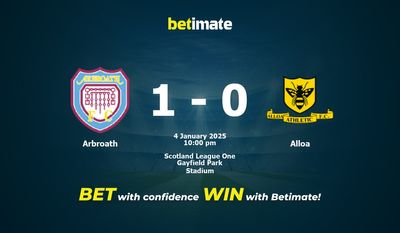 Dự đoán Arbroath vs Alloa, Tỷ lệ cược & Mẹo cá cược 01/04/2025