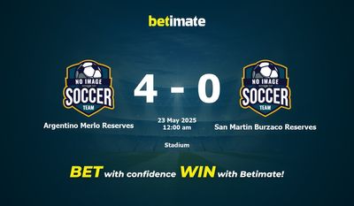 Dự đoán, tỷ lệ cược và mẹo cá cược Argentino Merlo Reserves vs San Martin Burzaco Reserves 22/05/2025