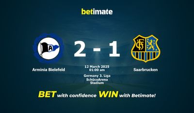 Dự đoán Arminia Bielefeld vs Saarbrucken, Tỷ lệ cược & Mẹo cá cược 03/11/2025