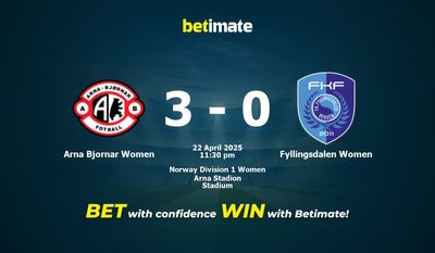 Dự đoán Arna Bjornar Nữ vs Fyllingsdalen Nữ, Tỷ lệ & Mẹo cá cược 22/04/2025
